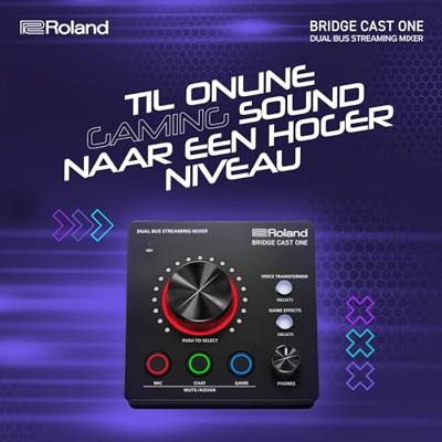 Roland Bridge Cast One gaming audio mixer