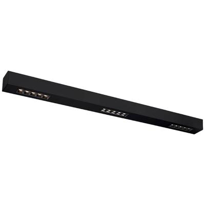 SLV PlafondlampQ-Line 100cm - 3000K zwart - 1000686