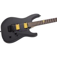 Jackson MJ Series Dinky DKR, Satin Black elektrische gitaar met Gotoh GE1996 - thumbnail