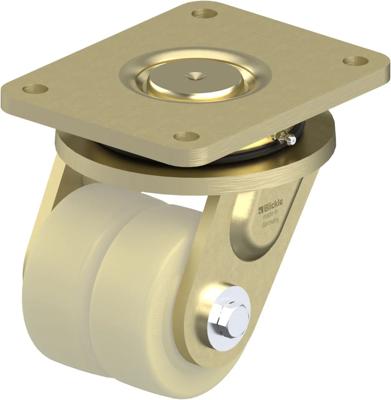 Blickle LSD-GSPO 100K Dubbel zwenkwiel Wieldiameter: 100 mm Draagvermogen (max.): 2250 kg 1 stuk(s)