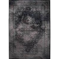 Dutchbone Vloerkleed 'Rugged' 200 x 300cm, kleur Dark - thumbnail