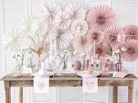 Stompkaarsen Rose Goud Metallic 12cm (6st) - thumbnail