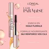 L’Oréal Paris Lash Paradise Mascara - 02 Intense Black - Extra Zwarte volume mascara met castorolie en rozenolie - 6,4 ml. (Paradise Extatic Mascara) - thumbnail