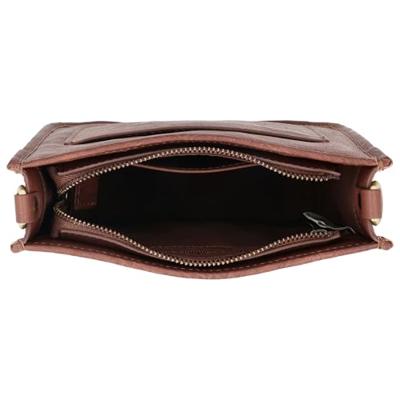 Hide & stitches jura crossbodytas-Brown