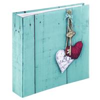 Hama Memo-album Rustico Voor 200 Foto&apos;s Van 10x15 Cm Love Key - thumbnail