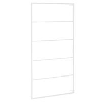 VidaXL Handdoekenrek wit 60x10x116 cm staal - thumbnail