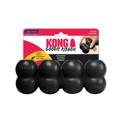 KONG EXTREME GOODIE RIBBON ZWART 21,5X8,5X5,5 CM KONG EXTREME GOODIE RIBBON ZWART 21,5X8,5X5,5 CM