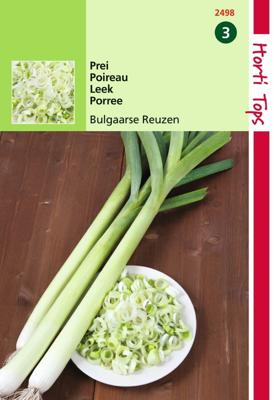 Zaden Prei Bulgaarse Reuzen (zomer prei) Hortitops - Hortitops