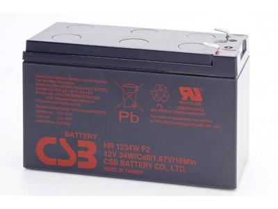 CSB Battery HR 1234W high-rate Loodaccu 12 V 8.4 Ah Loodvlies (AGM) (b x h x d) 151 x 99 x 65 mm Kabelschoen 6.35 mm Onderhoudsvrij, Geringe zelfontlading CSB Battery HR 1234W high-rate Loodaccu 12 V 8.4 Ah Loodvlies (AGM) (b x h x d) 151 x 99 x 65 mm Kabelschoen 6.35 mm Onderhoudsvrij, Geringe zelfontlading