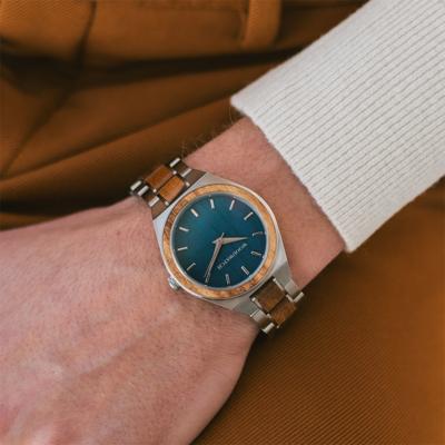 Houten Horloge Sphere