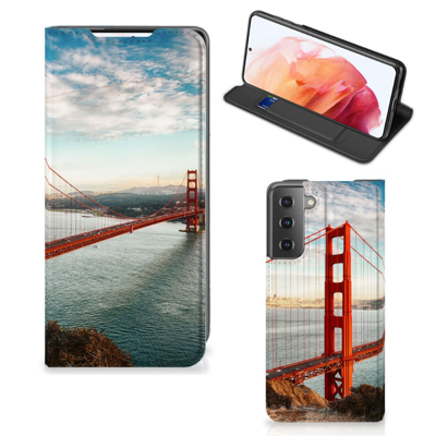Samsung Galaxy S21 Book Cover Golden Gate Bridge Samsung Galaxy S21 Book Cover Golden Gate Bridge