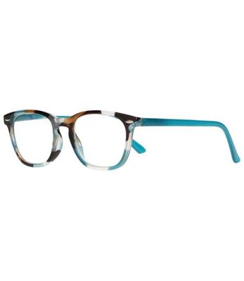 Spectrum leesbril blauw/bruin 2.50