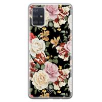 Samsung Galaxy A51 siliconen hoesje - Flowerpower - thumbnail
