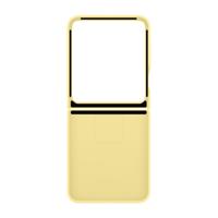 Samsung Silicone Case voor Flip 6 Telefoonhoesje Geel - thumbnail