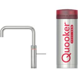 Quooker Fusion square met PRO3 boiler 3-in-1 kokend water kraan RVS