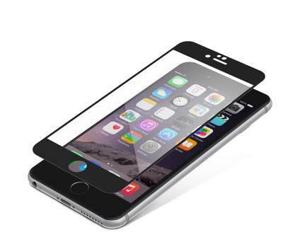 InvisibleSHIELD Contour glas voor iPhone 6+/ 6S+, zwart