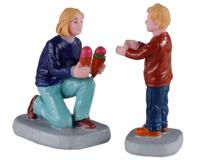 Lemax weekend treats s/2 kerstdorp figuur type 2 2020 - thumbnail