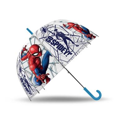 Kids kinderparaplu Spider Man 45,5 cm rood/blauw