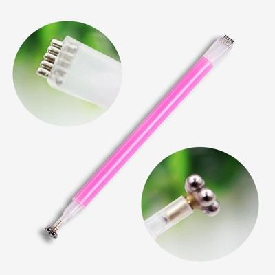 3 PC'S Cat Eye gel magneet pen dubbele kop magnetische pen Plum branding bloem magnetische pen Nail Cat Eye magneet nieuwe tool (roze) 3 PC'S Cat Eye gel magneet pen dubbele kop magnetische pen Plum branding bloem magnetische pen Nail Cat Eye magneet nieuwe tool (roze)