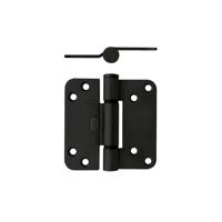 Intersteel Glijlagerscharnier 89 x 89 x 3 mm din links zwart - thumbnail