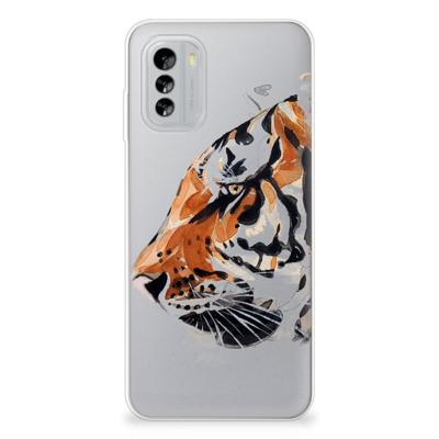 Smartphone hoesje Nokia G60 Watercolor Tiger