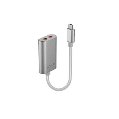 LINDY Computer Kabel Lindy Audio Adapter - Soundkarte - USB-C [USB-C - Jackplug]