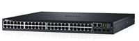 Dell Netwerken S3148 - Commutateur - C3 - Géré - 48 x 10/100/1000 + 2 x 10 Gigabit SFP+ + 2 x SFP Gigabit combiné - flux d'air de l'avant vers l'arrière - Montable sur rack Smart Value - thumbnail