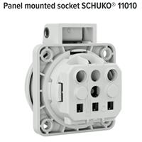 MENNEKES 11010 1-voudig Aanbouwcontactdoos IP54 Grijs - thumbnail