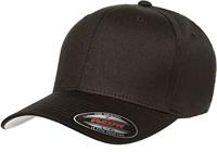 Flexfit FX6277FV Flexfit Flat Visor - Black - L/XL - thumbnail