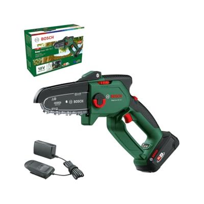 Bosch Groen Accukettingzaag EasyChain 18V-15-7 | Incl. 1-uurslader (AL 18V-20) + 1 x 2,5 Ah accu - 06008B8900 - thumbnail