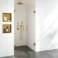 Pendeldeuren Compleet Just Creating Profielloos 90x200 cm Goud Sanitop - thumbnail