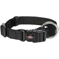 Hondenhalsband Trixie New Premium Zwart S 25-40 cm - thumbnail