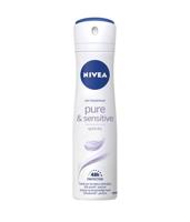 Nivea Pure & Sensitive Deodorant Spray - 150 ml - thumbnail