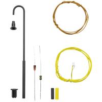 Viessmann Modelltechnik TT Gebogen straatlantaarn Enkel Bouwpakket 6924 1 stuk(s) - thumbnail