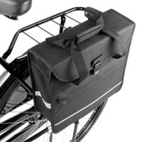 Dresco Basic shopper pakaftas 20 liter nylon zwart - thumbnail