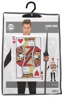 Kaart Harten koning kostuum - thumbnail