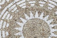 Tapijt DKD Home Decor Bruin Mandala (200 x 200 x 0,75 cm) - thumbnail