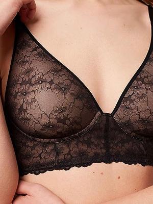 Kanten BH zonder beugel Bright Spotlight - Bh zonder vulling