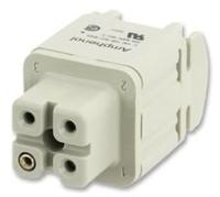 Amphenol C146 10B003 002 4-1 Businzetstuk Heavy mate C146 Totaal aantal polen 3 + PE 1 stuk(s) - thumbnail