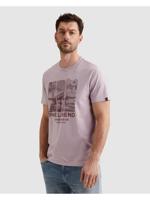 Pme Legend Single Jersey Print Ptss2603554 Overhemd 4203 Lavender Frost - thumbnail