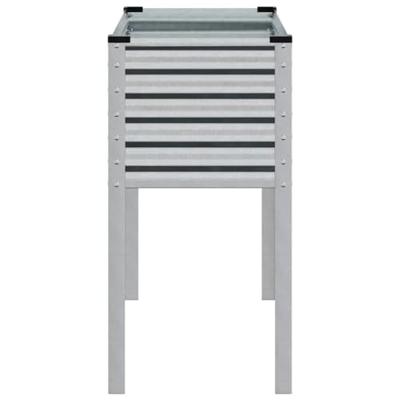 Plantenbank 100x41x90 cm gegalvaniseerd staal