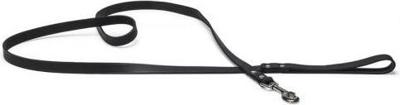 Hondenriem van leer 200cm x 20mm bruin