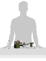 Proxxon Micromot FD 150/E Draaibank - thumbnail