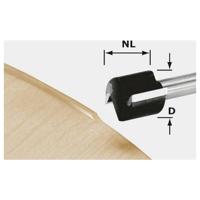 Festool 491666 Vlakke frees Lengte 46 mm Afmeting, Ø 19 mm Werklengte 16 mm Schachtdiameter 8 mm - thumbnail