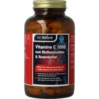 All Natural Vitamine C 1000 TR met Bioflavonoïden & Rozenbottel Tabletten - thumbnail