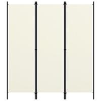 Kamerscherm met 3 panelen 150x180 cm wit - thumbnail