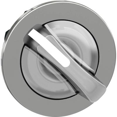 Schneider Electric ZB4FK1413 ZB4FK1413 Terugstelbaar (Ø) 30.5 mm Chroom, Wit 1 stuk(s)