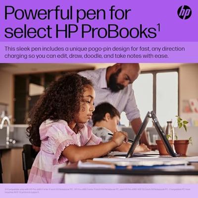 HP Slim Pen Digitale pen Herlaadbaar Zwart