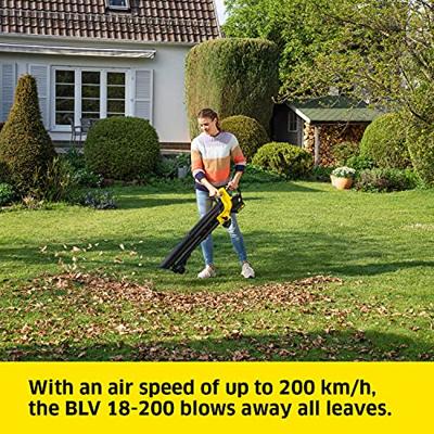 Kärcher Home & Garden Kärcher BLV 18-200 Battery Cordless leaf extractor/blower Bladblazer, Bladzuiger Accu Kärcher Home & Garden Kärcher BLV 18-200 Battery Cordless leaf extractor/blower Bladblazer, Bladzuiger Accu
