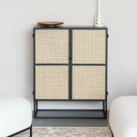 ZILT Opbergkast 'Richie' Webbing, 100 x 80cm - thumbnail